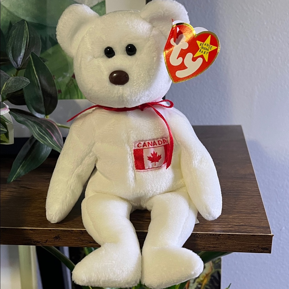 Ty beanie baby Maple Bear Canada 1996